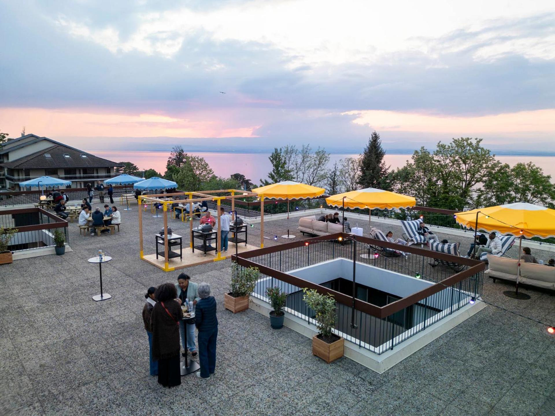 Ethic étapes Côté Lac Evian Évian-les-Bains Exterior foto